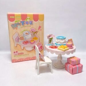 Dining Table with Food DIY Set