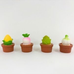 Potted Veggies Set of 4