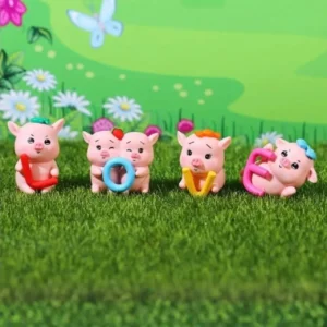 LOVE PIG Set Of 4pieces