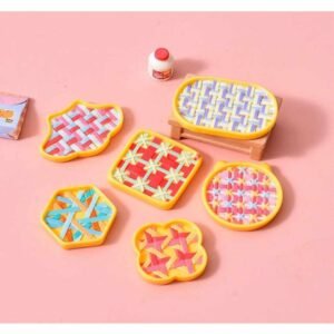 Colourful Mini Plates Set