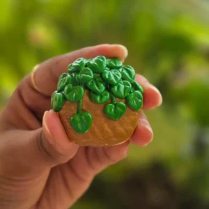 Handcrafted Indoor Plant Magnet 🌿✨